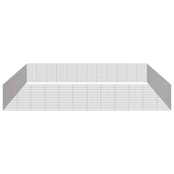 Enclos Géant Modulable 48 Panneaux Hauts 54x100 cm Fer Galvanisé pour Animaux - ComfortXL Pet Living - Image 4