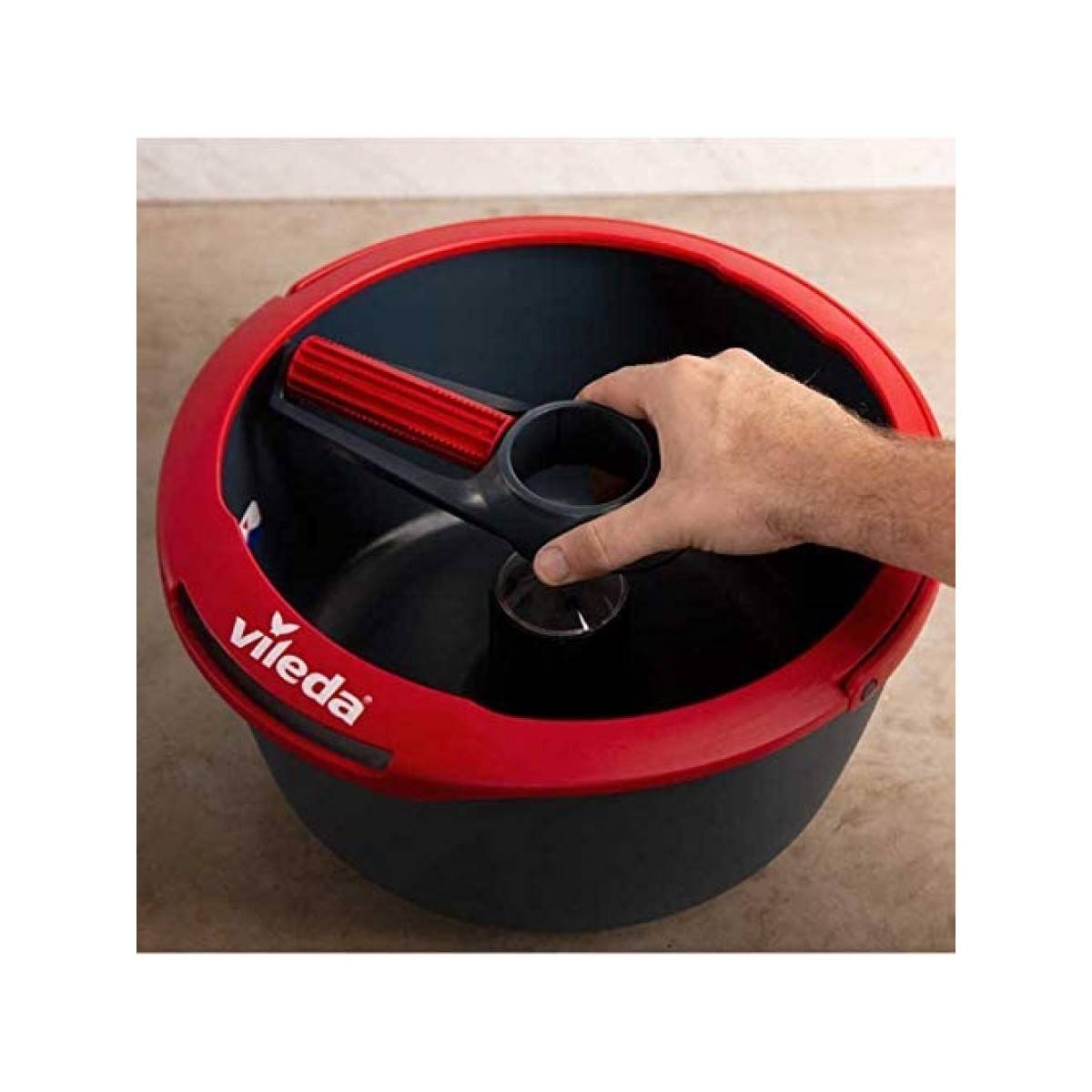 Balai laveur Vileda Spin & Clean Essorage sans effort par simple activation du manche Chiffon lavable en machine - Imagen 3