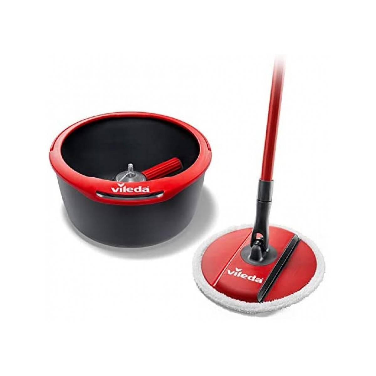 Balai laveur Vileda Spin & Clean Essorage sans effort par simple activation du manche Chiffon lavable en machine - Imagen 1