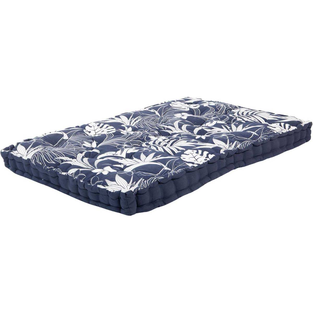 Jardindeco - Coussin de palette en coton imprimé 120 x 80 cm - Imagen 1