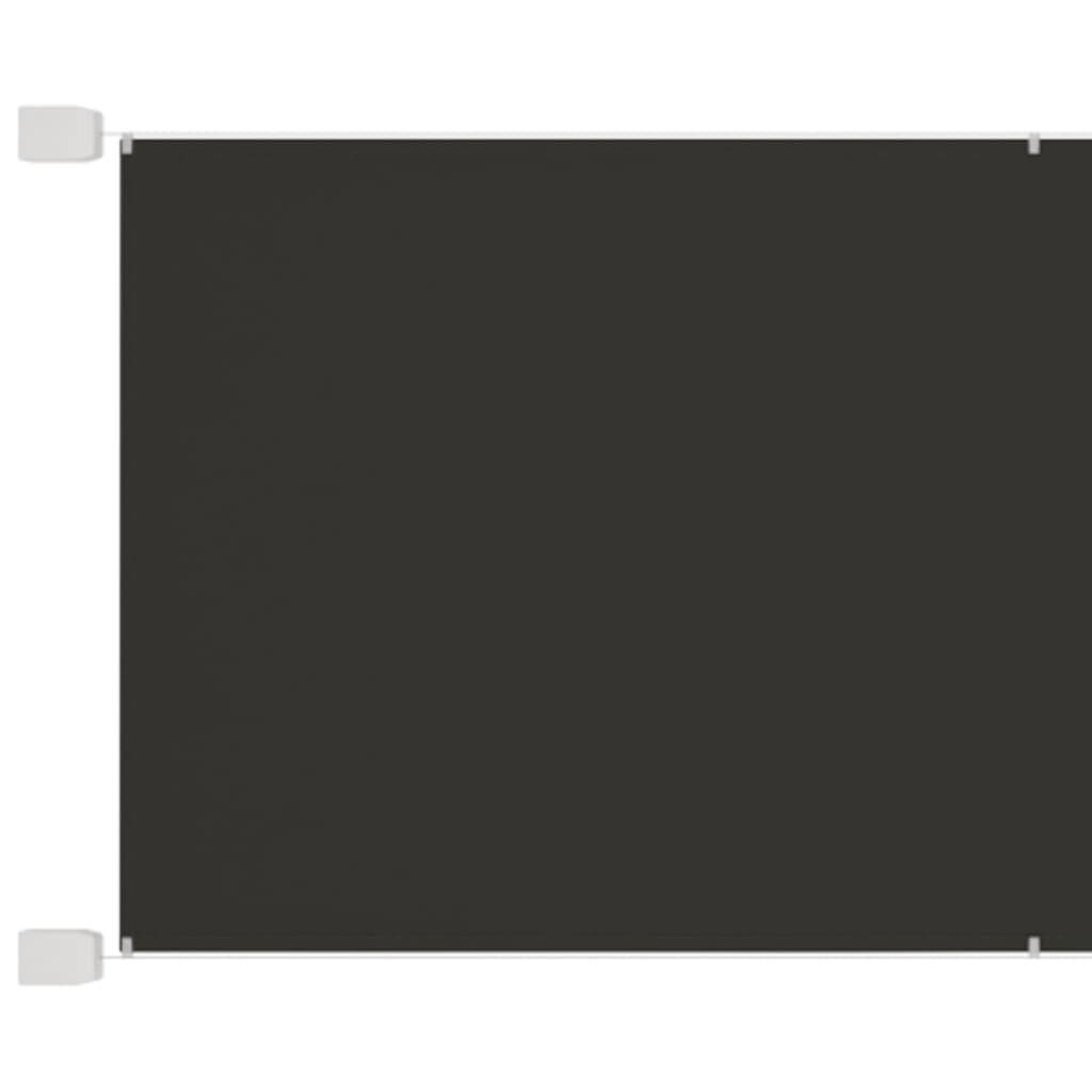 Helloshop26 - Auvent vertical 140 x 360 cm tissu oxford anthracite - Imagen 1