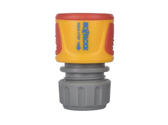 Hozelock - Raccord AquaStop Soft Grip ø 19mm - blister HOZELOCK - Image 1