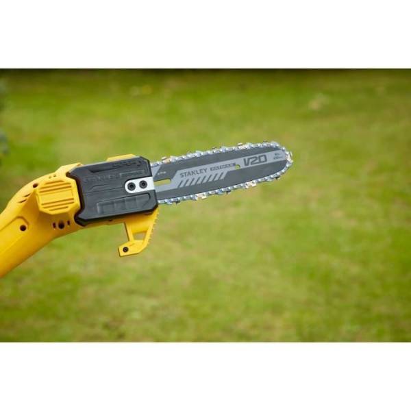 stanley - Elagueuse sur Perche 20 cm 18V STANLEY FATMAX V20 SFMCPS620M1-QW - 1 Batterie 4Ah + Chargeur - Image 5