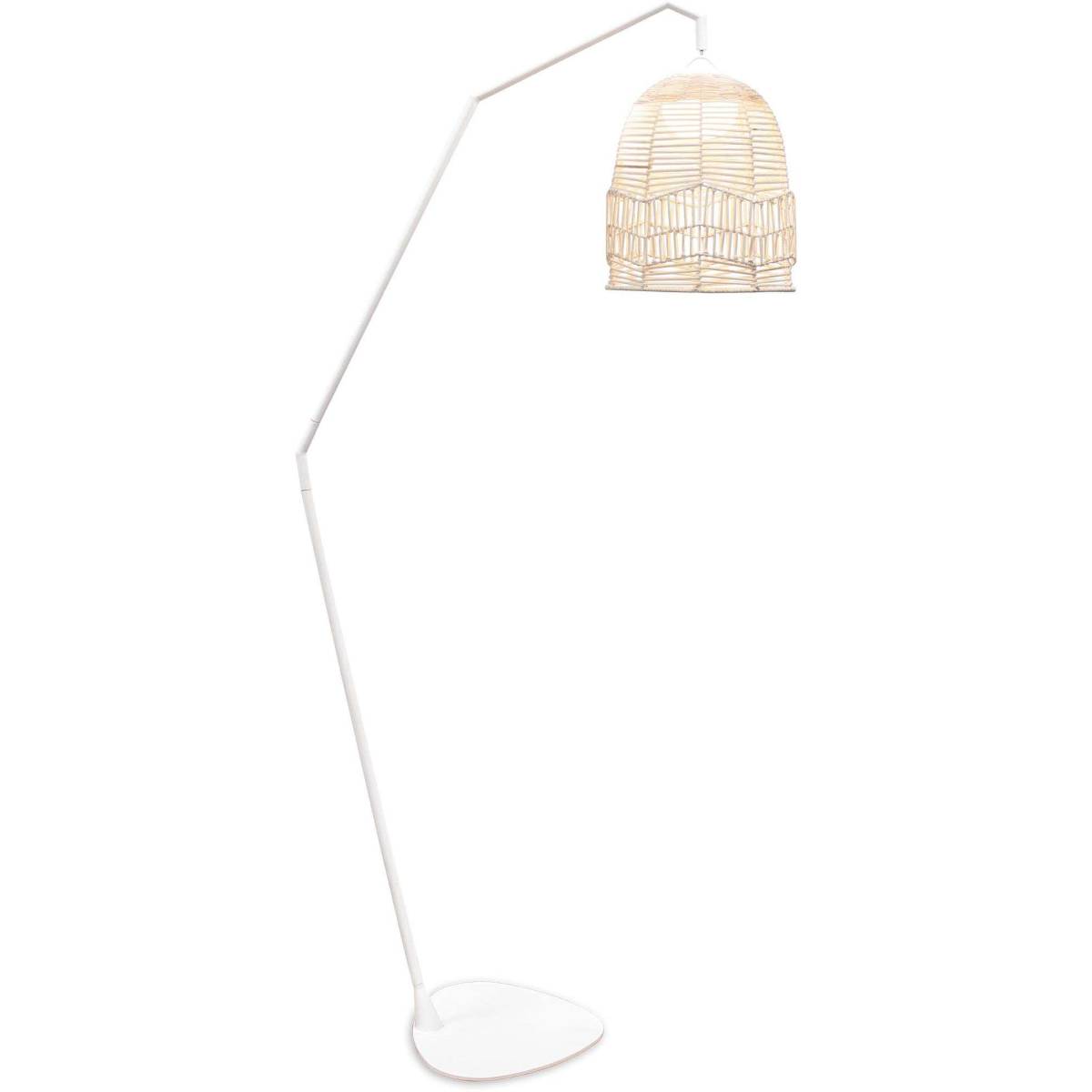 Lampadaire de jardin sur battterie Santorini 163 cm - Imagen 1