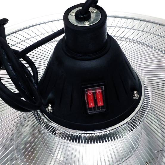 Parasol chauffant ELEKTRIC 2000W infrarouges Mat téléscopique Hauteur réglable 1.80 à 2.10m KEMPER - Imagen 2