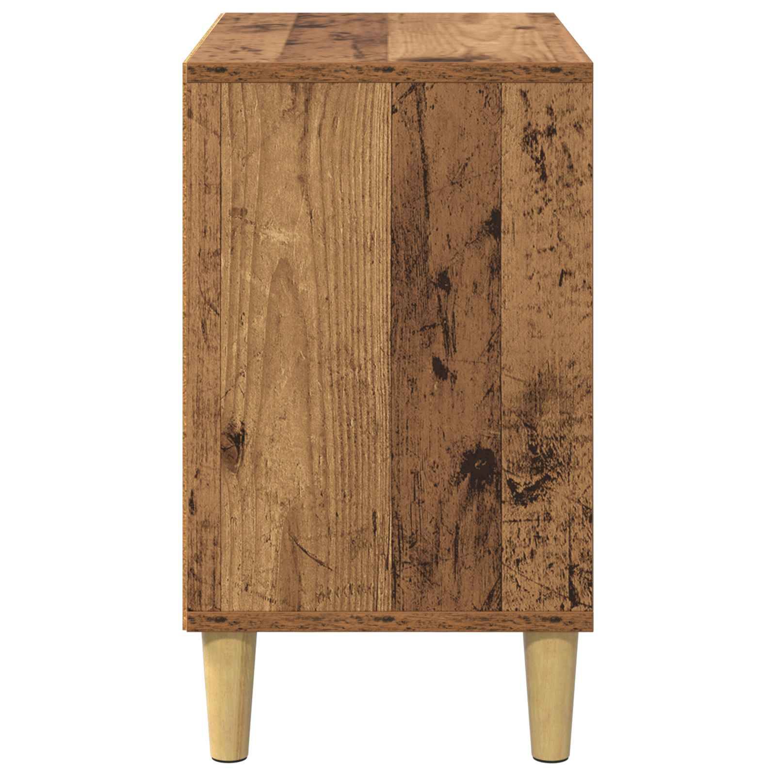Vidaxl - Maison pour chat Bois ancien 51 x 30 x 52 cm Bois d'ingénierie vidaXL 8000669 - Image 7