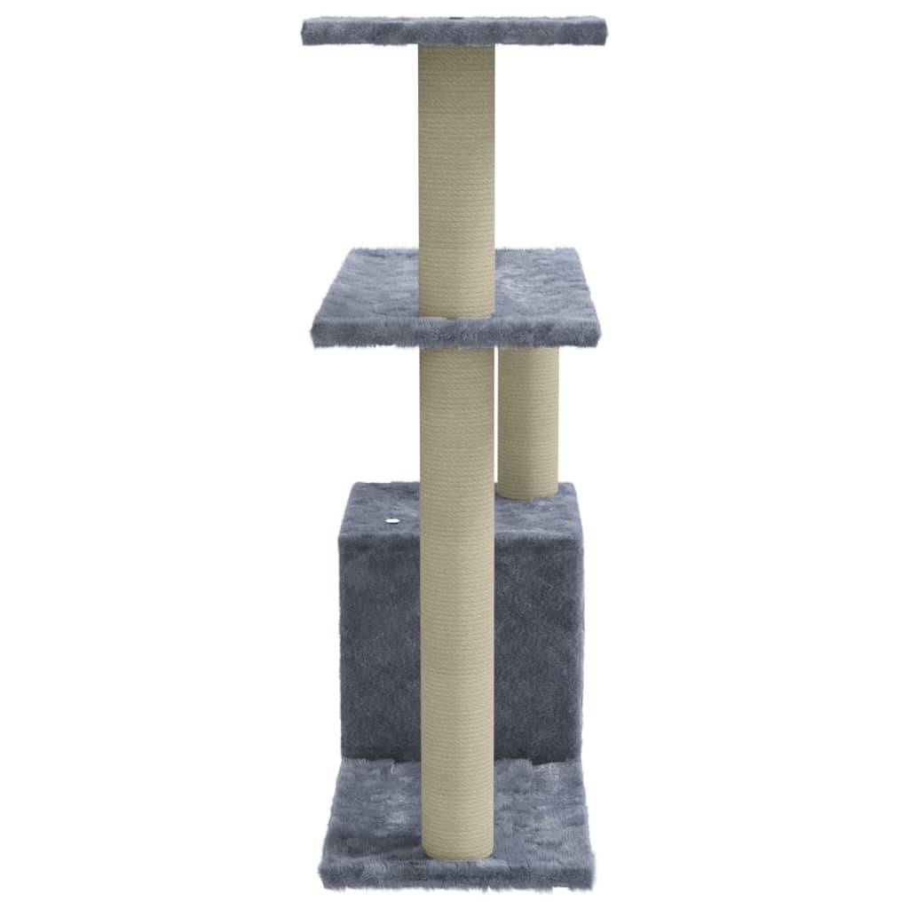 Vidaxl - Arbre à chat avec griffoirs en sisal Gris clair 70 cm vidaXL 171434 - Imagen 5