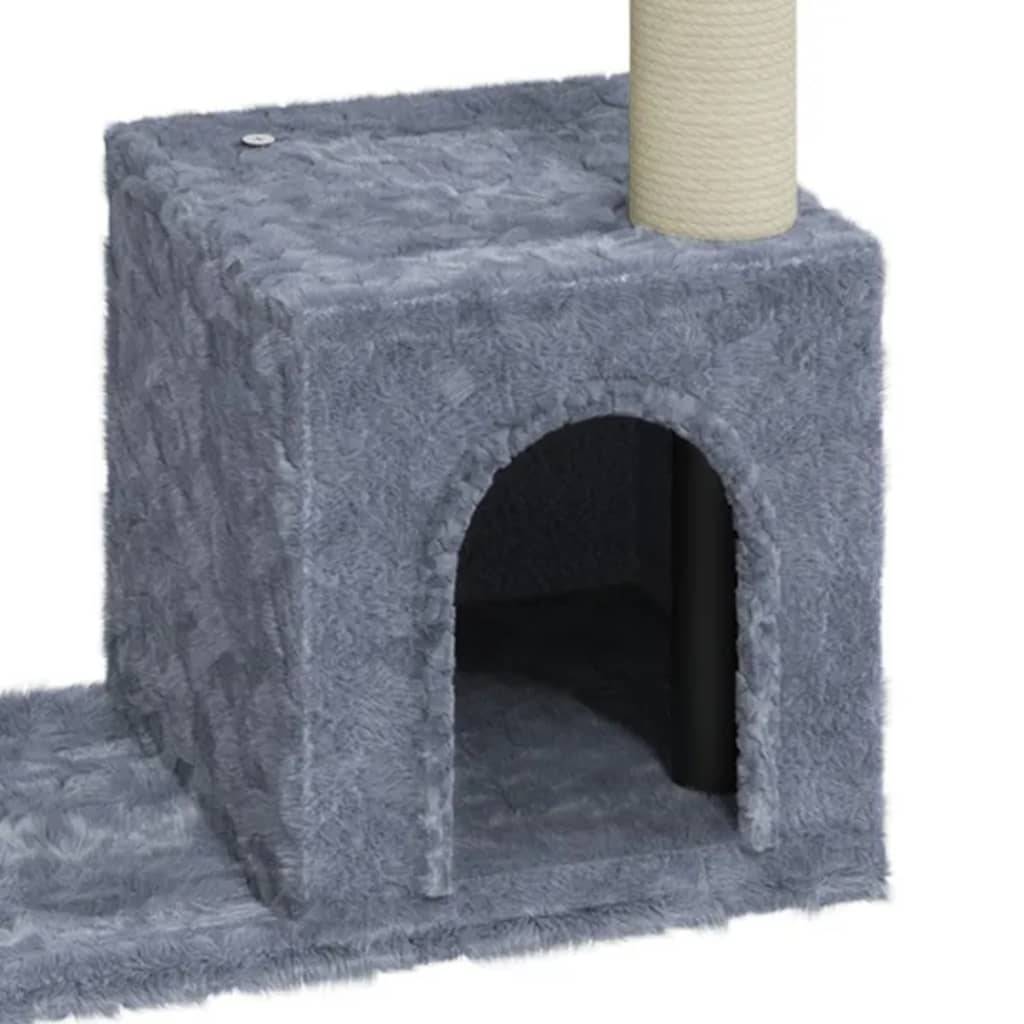 Vidaxl - Arbre à chat avec griffoirs en sisal Gris clair 70 cm vidaXL 171434 - Imagen 4
