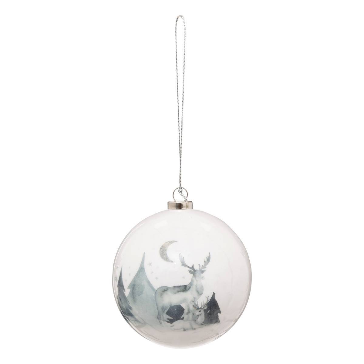 Fééric Lights & Christmas - Déco de sapin Coffret 7 Boules de Noël D 7.5 cm - Imagen 3