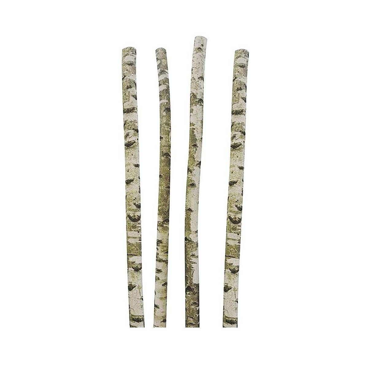 Aubry Gaspard - Troncs de bouleau décoratifs (Lot de 4) - Imagen 1