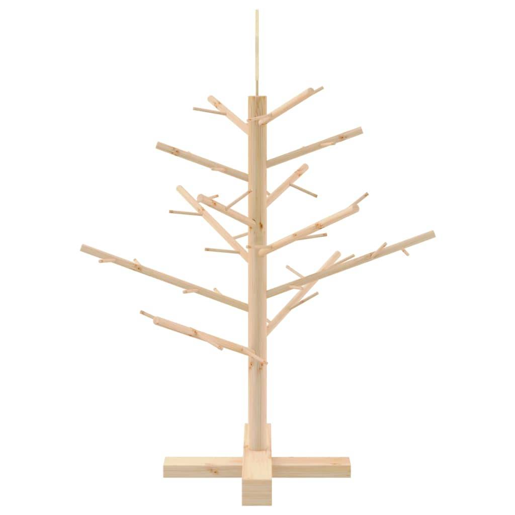 Vidaxl - Arbre de Noël en bois Naturel 75 cm Bois massif en pin vidaXL 42018054 - Image 7