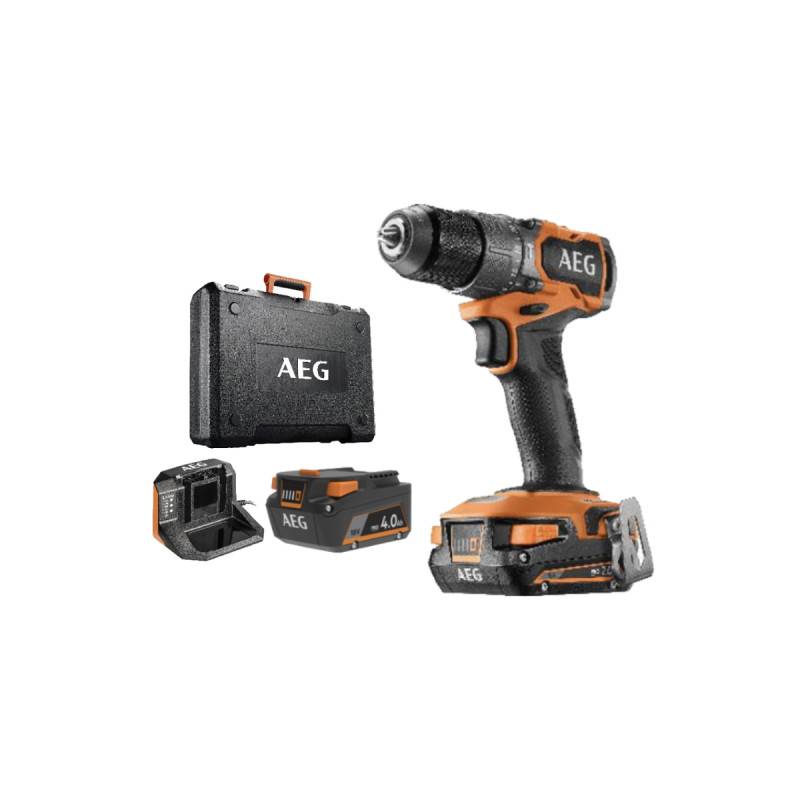 Aeg - Perceuse-visseuse à percussion AEG 18V Brushless - Batteries 4,0Ah et 2.0Ah - Chargeur - BSB18SBL2-X02 - Image 1