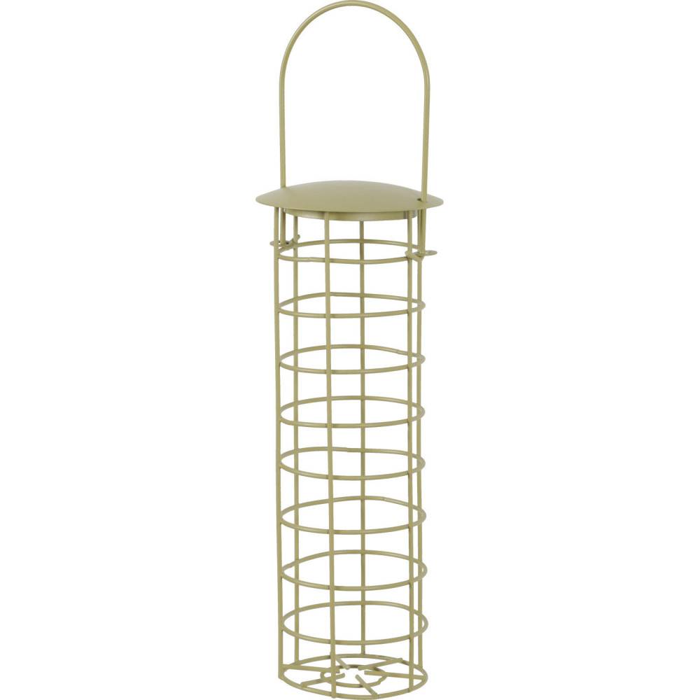 Distributeur à boules de graisse vert, ø 9 x 32 cm pour oiseaux. - Imagen 1