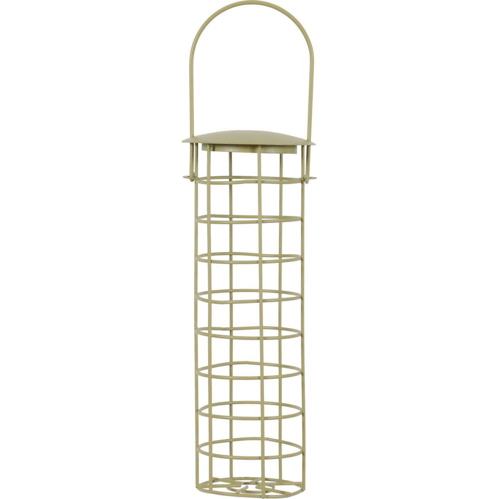 Distributeur à boules de graisse vert, ø 9 x 32 cm pour oiseaux. - Imagen 2