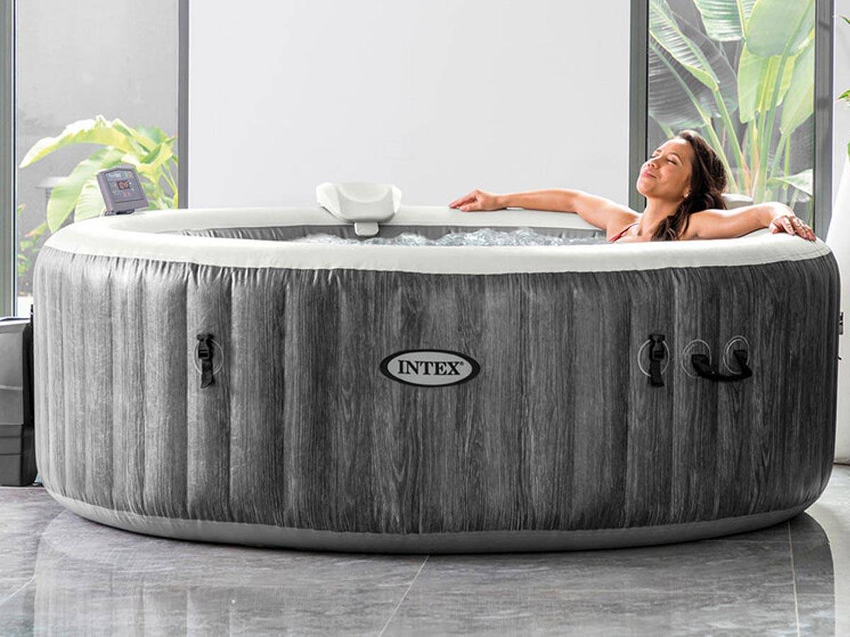Spa gonflable PureSpa Baltik rond Bulles 4 places - Intex - Image 7