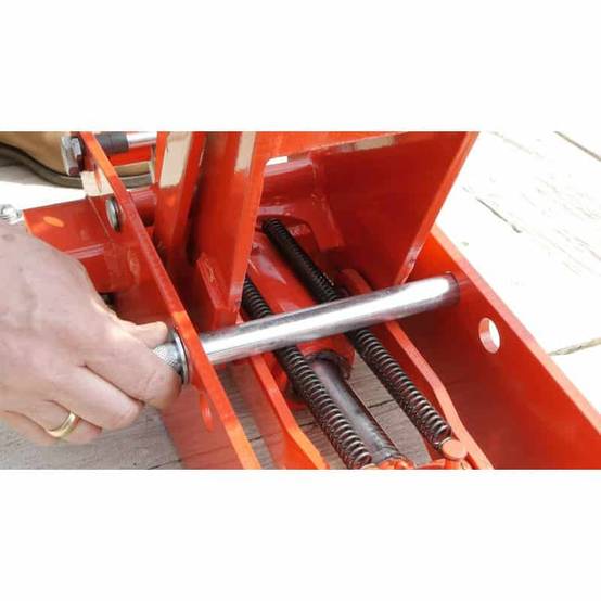 Lève tondeuse tracteur tondeuse Cliplift 0110004 - 800kg - 90cm - Image 2