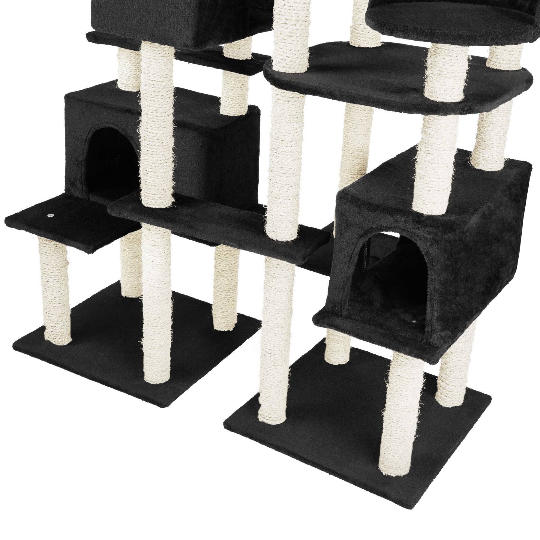 Helloshop26 - Arbre à chat 214 cm beige - Imagen 3