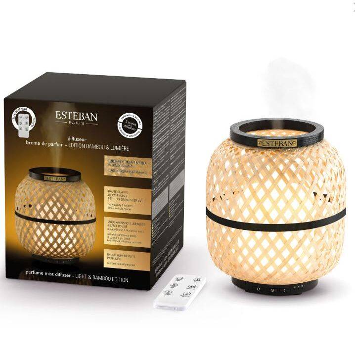 Esteban - Difusor de niebla Edición bambú y luz - Imagen 4