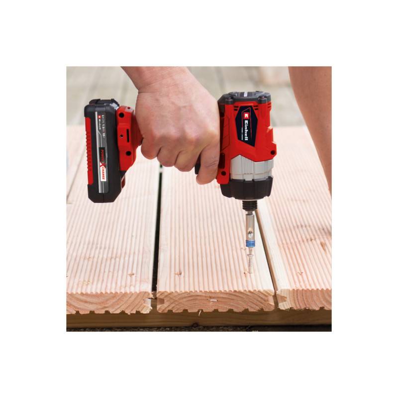 Einhell - Visseuse clé à chocs à percussion EINHELL 18V Power X-Change - Sans batterie ni chargeur - TE-CI 18/1 Li-Solo - Image 5