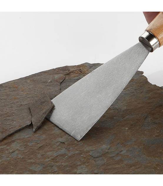 ALYCO - Spatule flexible acier au carbone 100 mm manche bois alyco ALYCO 196390 - Image 4