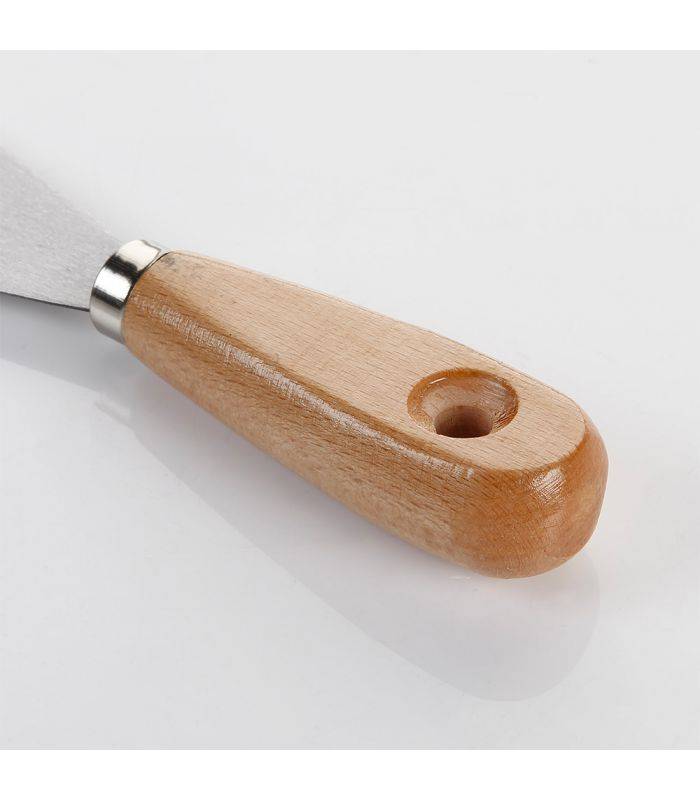 ALYCO - Spatule flexible acier au carbone 100 mm manche bois alyco ALYCO 196390 - Image 5
