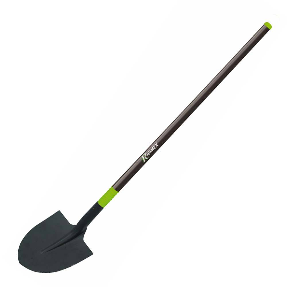 Ribimex - Pelle 27 cm avec manche resine creux longueur 1m10