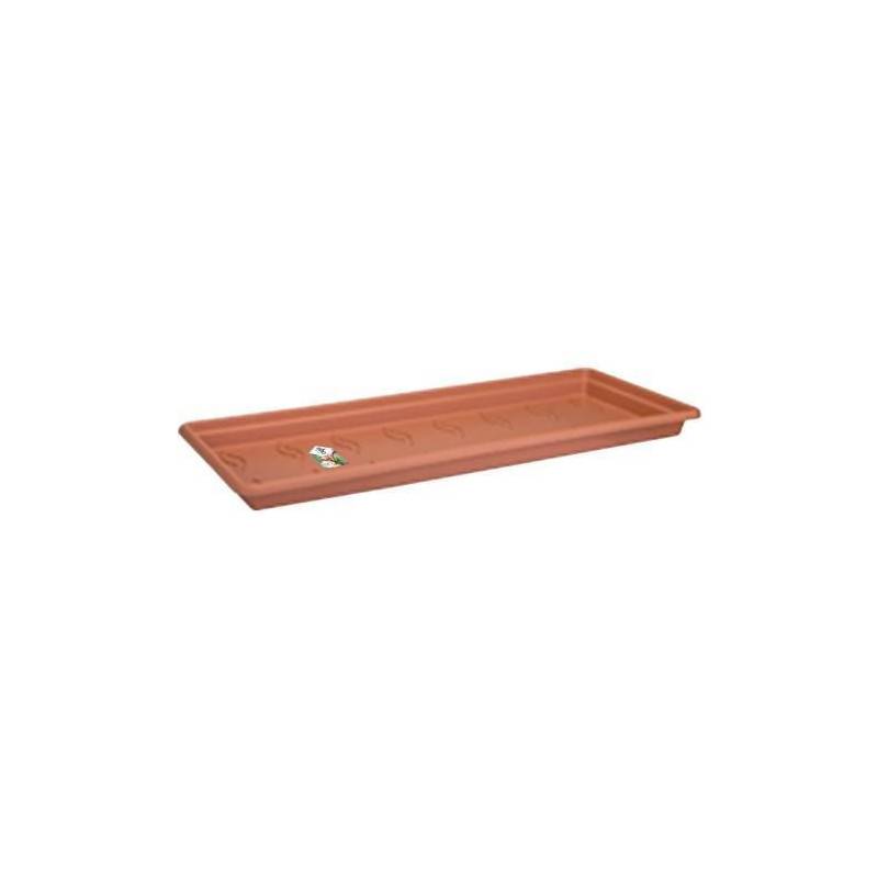 Elho - Elho Soucoupe Pour Jardiniere Green Basics 100 - Terre Cuite Doux - Xxl - Exterieur - O 89,7 X H 5,7 Cm - Image 2