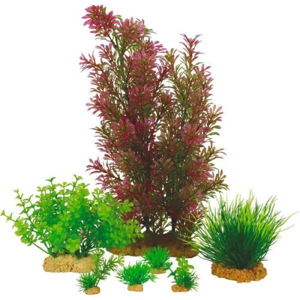 Plantes artificielles pour aquarium - ZOLUX - Plantkit - Taille M - Lot de 7 - Image 2