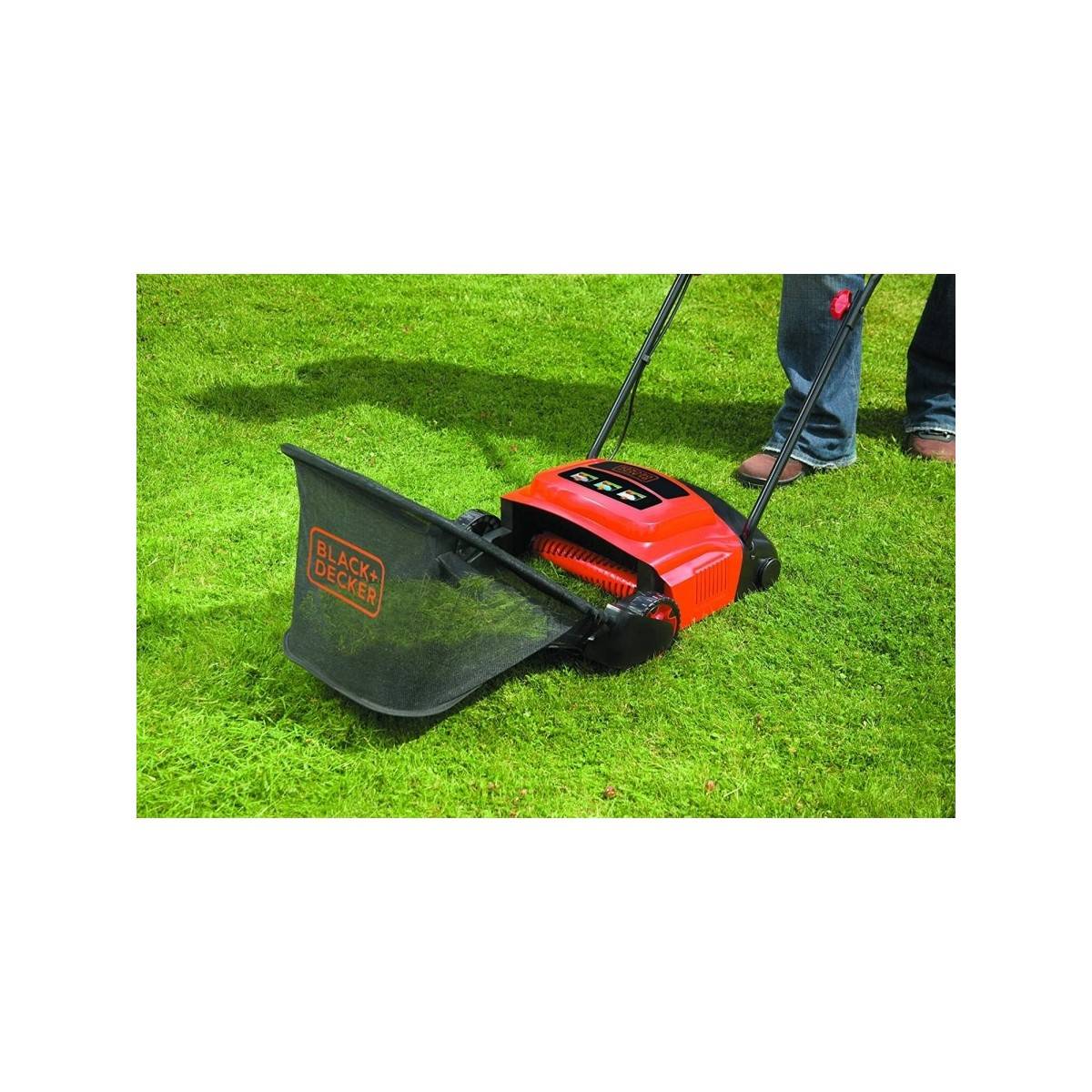 Scarificateur 600W Aerateur-Démousseur 30 Litres BLACK+DECKER GD300-QS Moteur à induction - Imagen 2