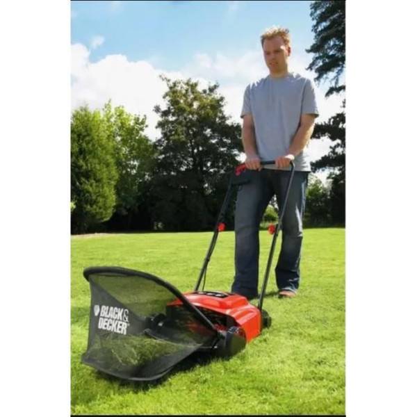 Scarificateur 600W Aerateur-Démousseur 30 Litres BLACK+DECKER GD300-QS Moteur à induction - Imagen 4