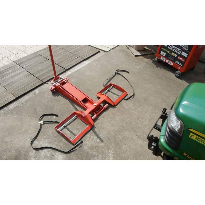Lève tondeuse tracteur tondeuse Cliplift 0110004 - 800kg - 90cm - Image 4
