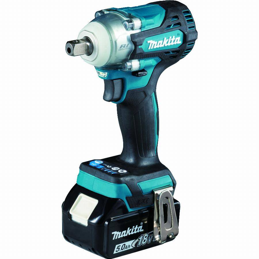 Makita - Boulonneuse à chocs 18 V LXT 330 Nm MAKITA - avec 2 batteries 5Ah - chargeur - MAKPAC - DTW301RTJ - Imagen 4