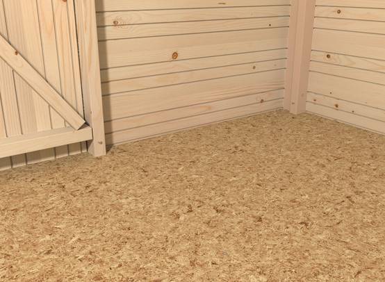 Decor et Jardin - Abri de jardin bois naturel avec plancher 4,86 m² ep. 12 mm Lopum - Décor et Jardin - Imagen 5