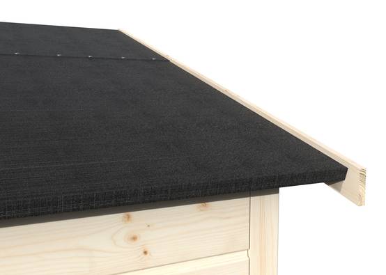Decor et Jardin - Abri de jardin bois naturel avec plancher 4,86 m² ep. 12 mm Lopum - Décor et Jardin - Imagen 3