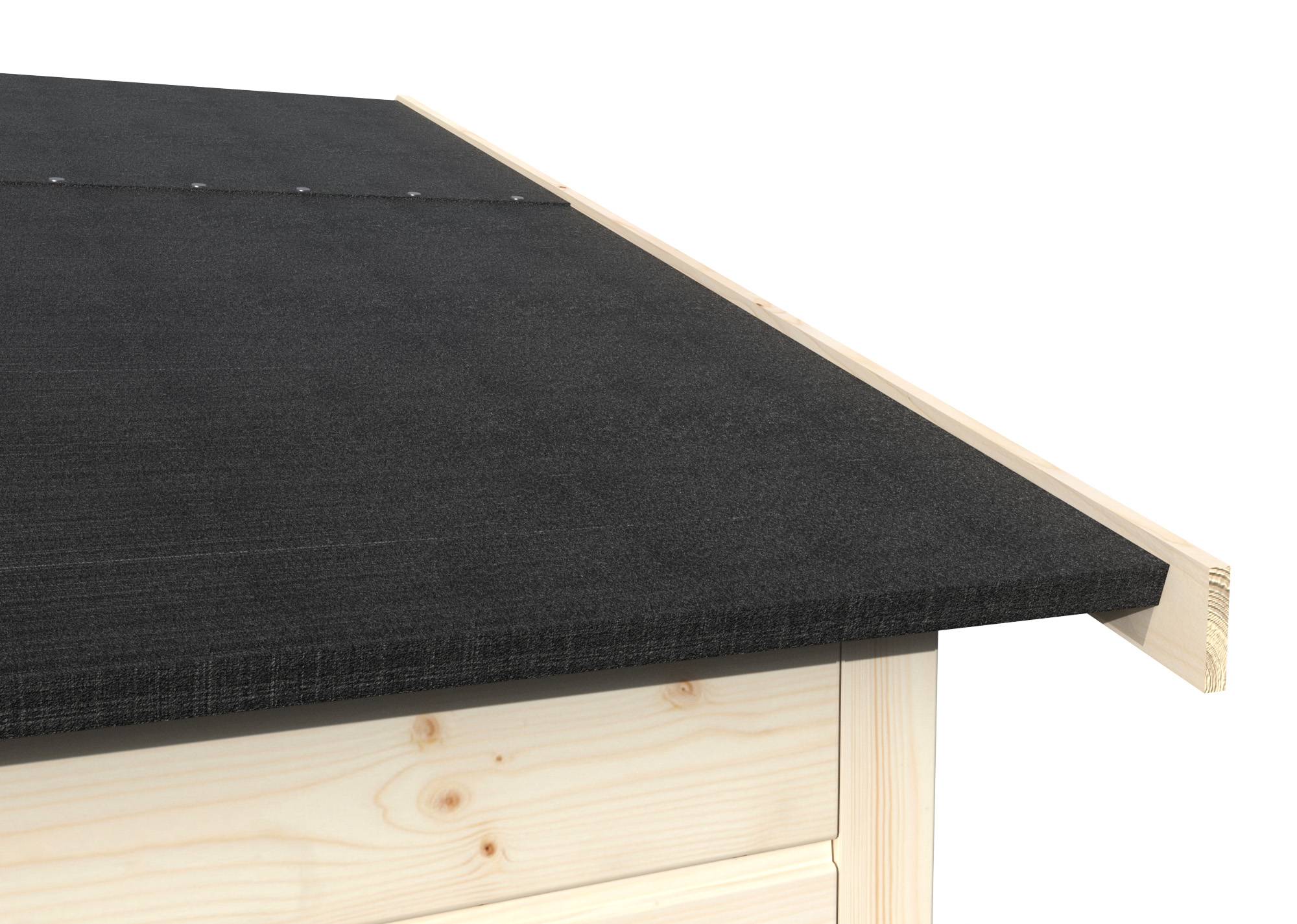 Decor et Jardin - Abri de jardin bois naturel avec plancher 4,86 m² ep. 12 mm Lopum - Décor et Jardin - Imagen 3
