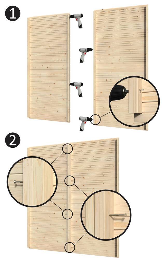 Decor et Jardin - Abri de jardin bois naturel avec plancher 4,86 m² ep. 12 mm Lopum - Décor et Jardin - Imagen 4