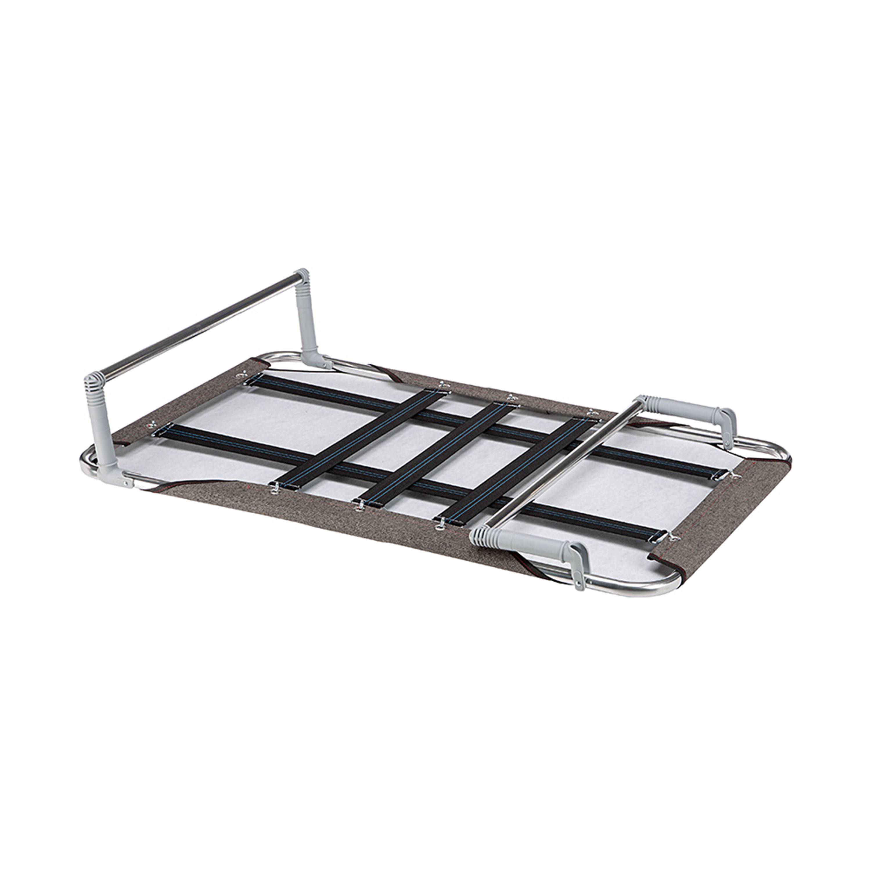 Ferplast - Ferplast Lit pliable pour chiens DREAM 100, avec structure solide en aluminium avec élastiques renforcés, toile en tissu, 105 x 63 x h 18 cm Taupe - Imagen 9