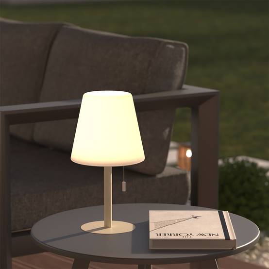 Lampe USB d'extérieur led "Zack" argile H30,5cm ATMOSPHERA CREATEUR D'INTERIEUR - Image 3