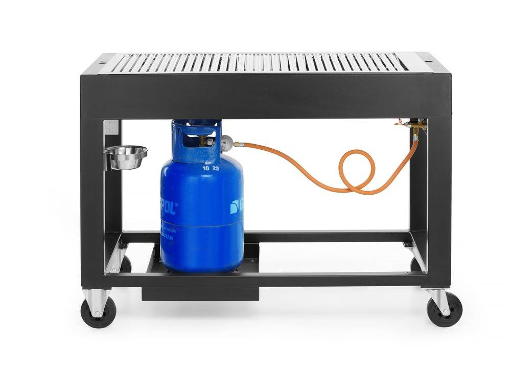 HENDI - Barbecue à gaz Tampa Noir 10kW 1260x580x(H)900 mm - Hendi - Image 2