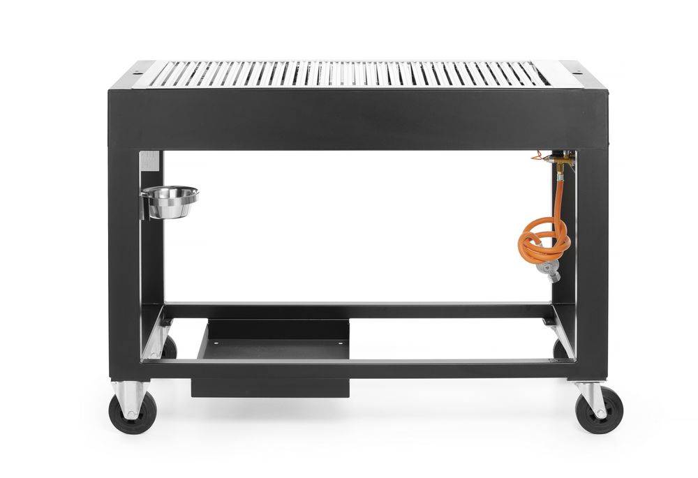 HENDI - Barbecue à gaz Tampa Noir 10kW 1260x580x(H)900 mm - Hendi - Image 1