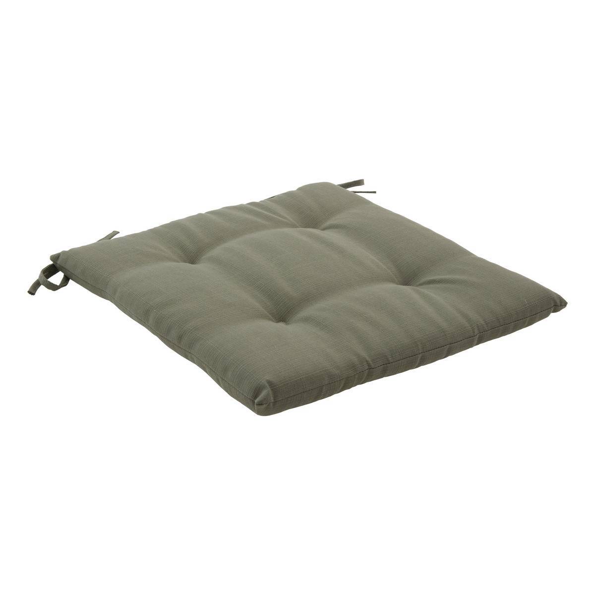 Hesperide - Galette de chaise Korai vert laurier 40x40cm - Hespéride - Image 2