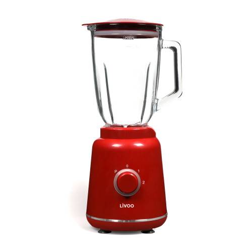 Livoo - Blender mixeur rouge design Rétro 800W - Imagen 1
