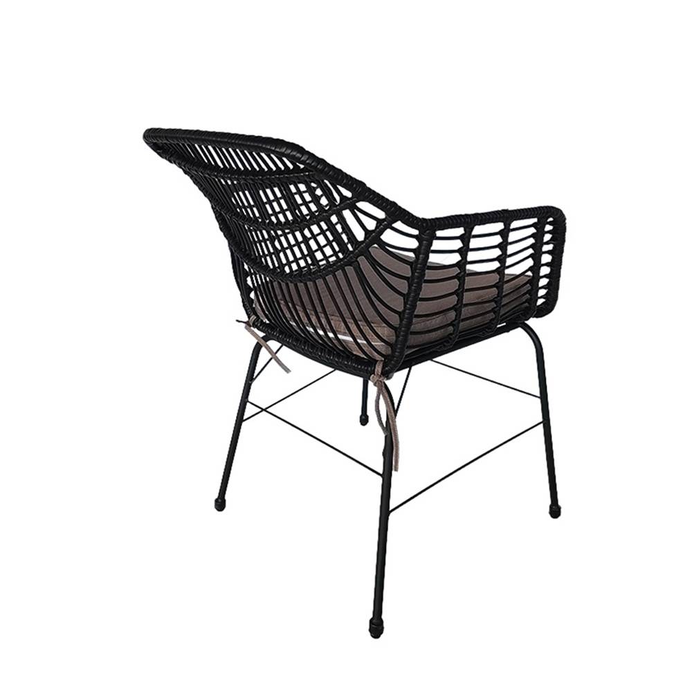 Chaise de jardin HOME DELUXE TARA - 63 x 60 x 82 cm - 8er Set - Image 4