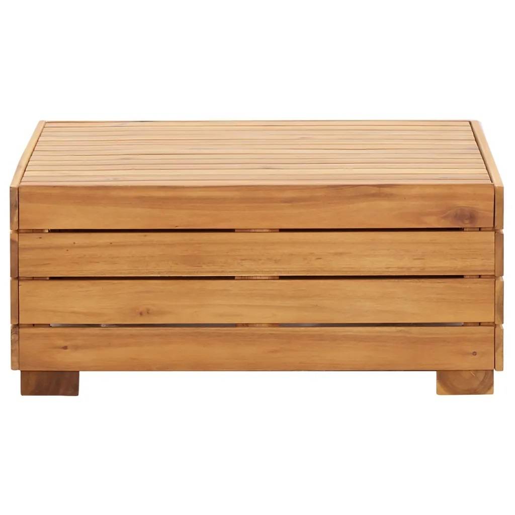 Vidaxl - Salon de jardin planches 8 pièces - vidaXL - Bois - Blanc - Imagen 4