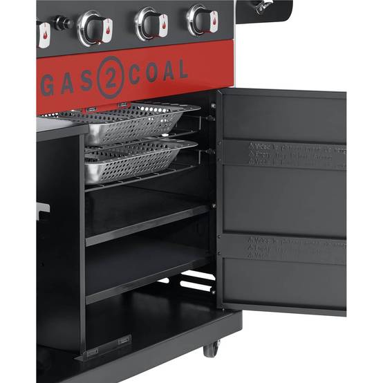 Char-broil - Tablette de Rangement Intérieur pour Barbecue Gas2Coal 2.0 Char-Broil - Image 1