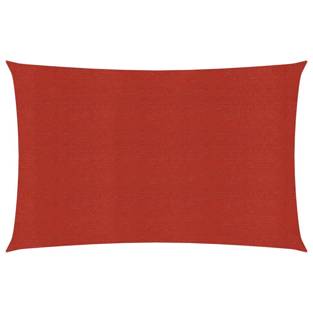 Helloshop26 - Voile toile d'ombrage parasol 160 g/m² rouge 4 x 5 m PEHD - Imagen 1