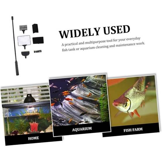Ensemble Outils Nettoyage Aquarium Polyvalent - Image 5