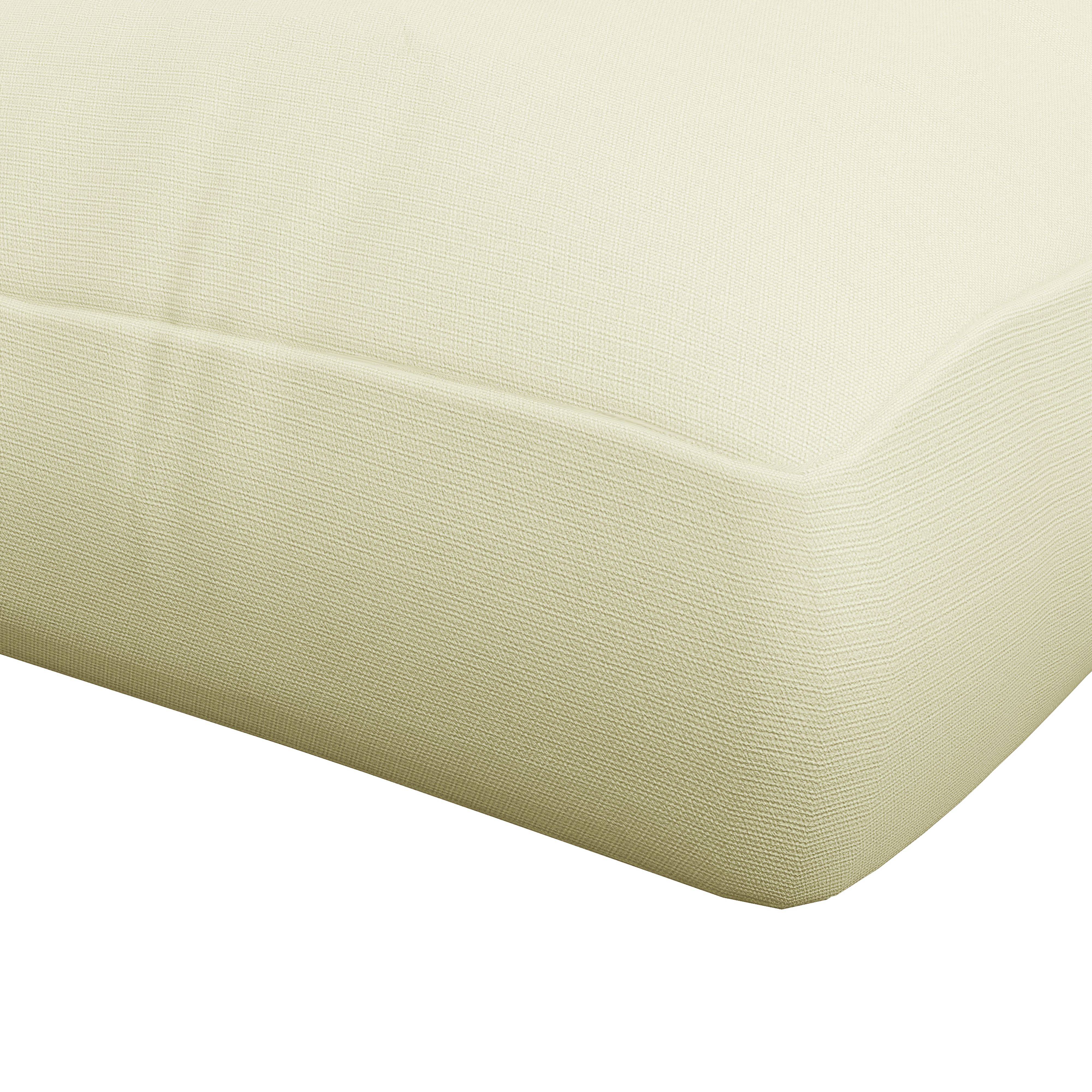 Outsunny - Lot 2 coussins assise dossier pour banc jardin, banquette, palette 2 places 120x80x12cm polyester crème - OUTSUNNY - Image 7