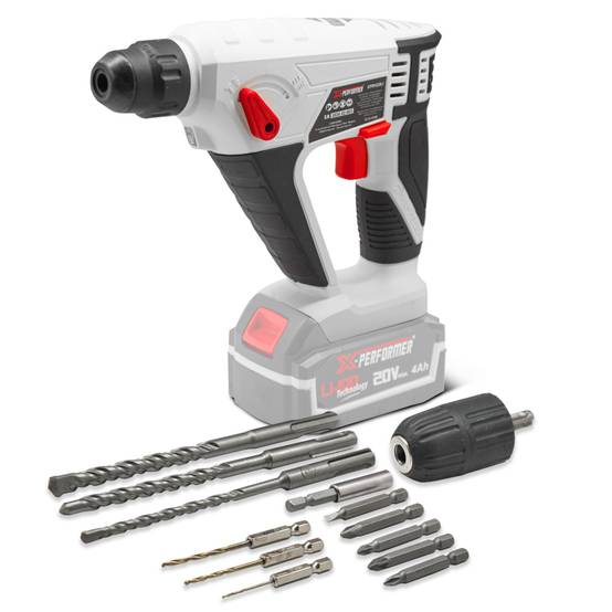 Marteau perforateur sans fil 20V livré sans batterie - X-Performer - Image 1