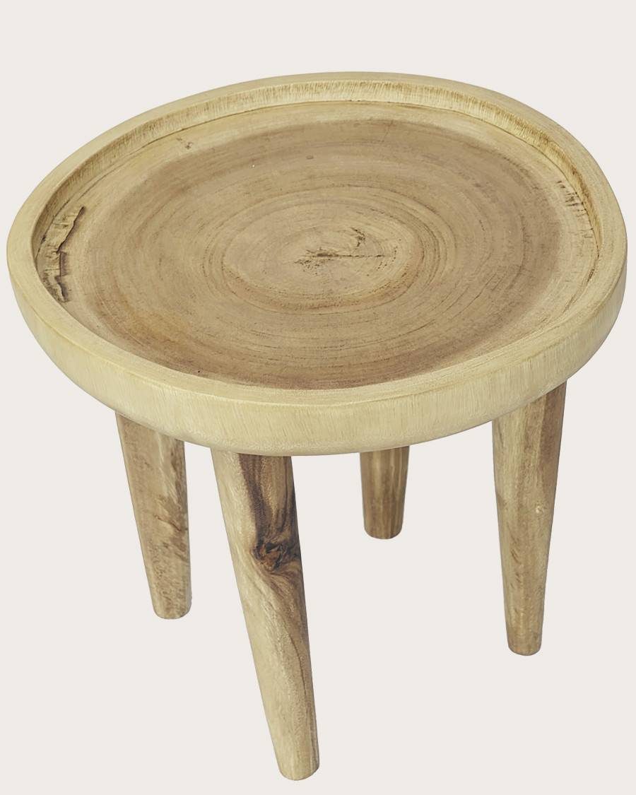Léothéo - Lot de 2 tables basse en teck massif - UNIQKA - Imagen 7